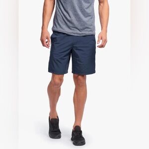 Rhone 9" Mako Unlined Shorts Navy Blue Activewear Size XL Gym Workout Casual